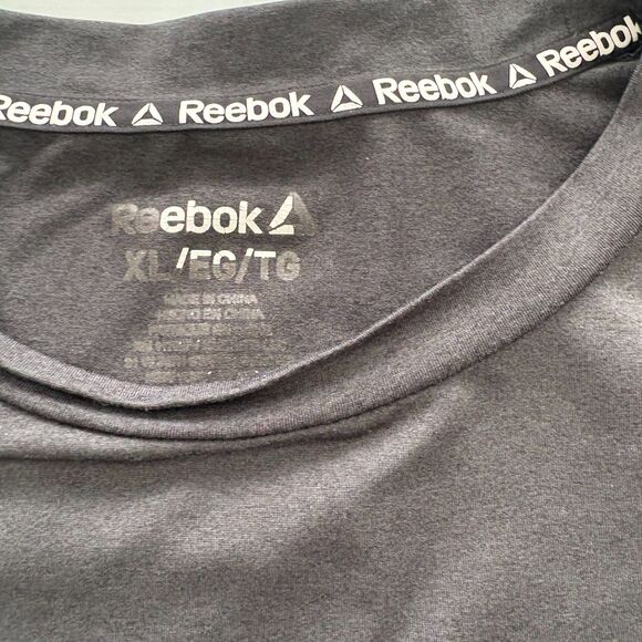 Reebok SpeedWick Short Sleeve Size XL Black EUC - Picture 7 of 8